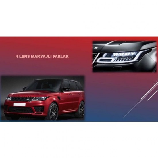 Çmk Range Rover Sport 2014-2017 Facelift 2018+ Body Kit L494 Makyajlama