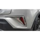 Çmk Toyota C-Hr 2016-2019 Arka Sis Kaplaması Nikelaj