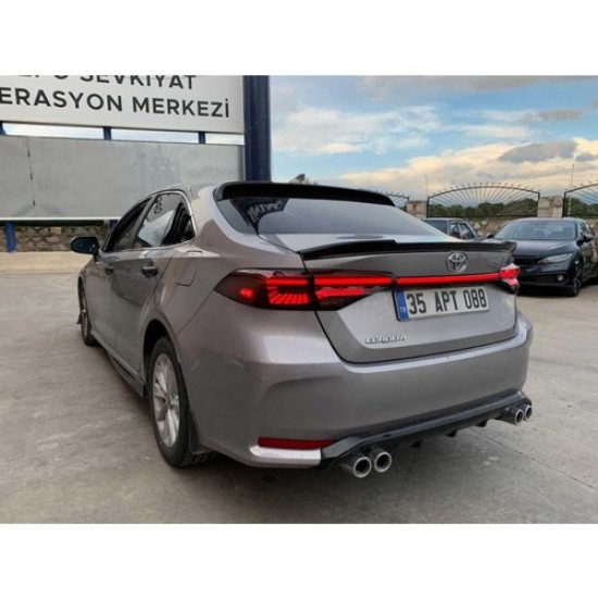 Çmk Toyota Corolla 2019+ Led Stop Spoiler Kırmızı