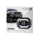 Codex Angellı 9w Çift Renk Turuncu Beyaz Gömme Montaj Off Road led lamba