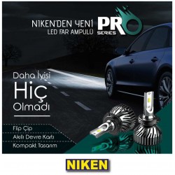 D2s Led Xenon Far Aydınlatma Seti Şimşek Etkili Niken Pro 8000lm