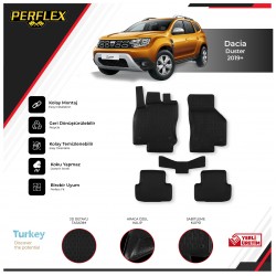 Dacıa Duster 2019+ 3D Havuzlu Paspas