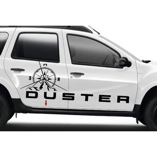 Dacia Duster Pusula Oto Sticker Yapıştırma Etiket