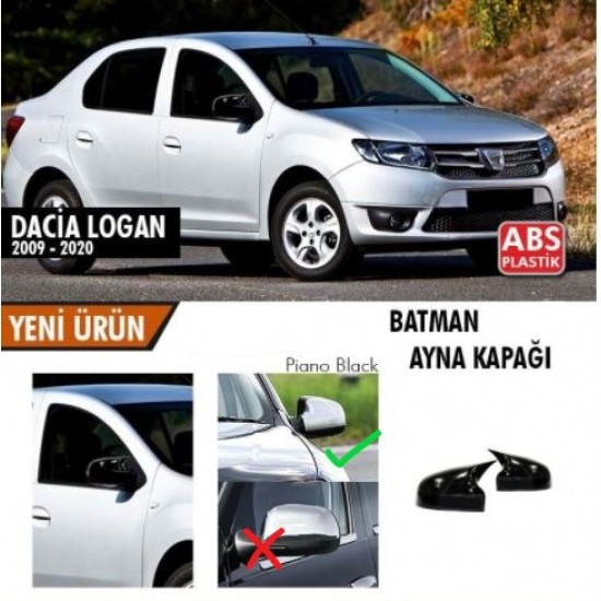 Dacia Logan 2009-2020 Batman Yarasa Ayna Kapağı