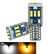 Dekoratif led ampul T10-15SMD 4014 CANBUS 12V çift turuncu / LAAM863