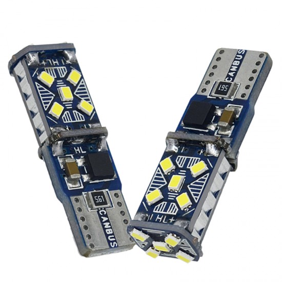 Dekoratif led ampul T10-20SMD CANBUS12-18V çift beyaz / LAAM864