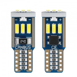 Dekoratif led ampul T10-24SMD 12V çift - turuncu / LAAM861 Dekoratif led ampul T10-24SMD 12V çift - turuncu / LAAM861