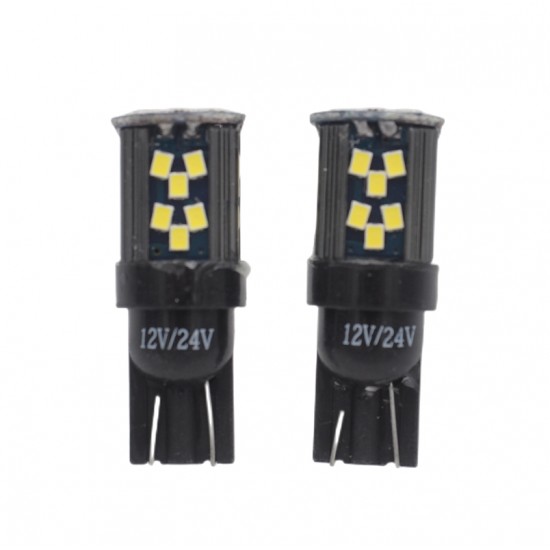 Dekoratif led ampul T10 -33SMD canbus 12-24V beyaz / LAAM137