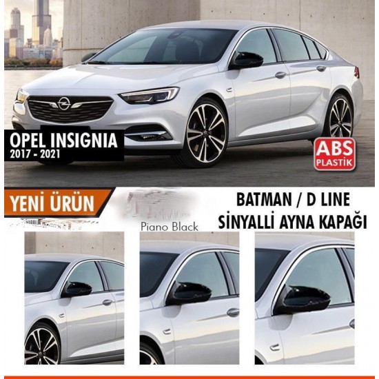 Opel İnsignia B Batman Yarasa Ayna Kapağı Piano Black 2017-2021