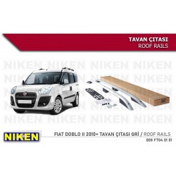 Fiat Doblo 2 Tavan Çıtası Kısa Gri 2010-2015 Arası Modeller