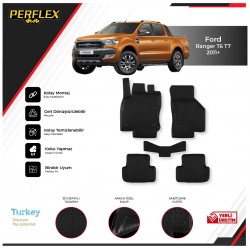 Ford Ranger T6 T7 T8 2011+ 3D Havuzlu Paspas