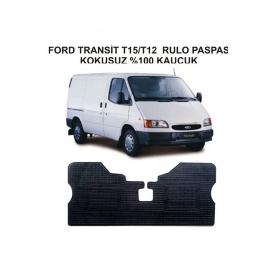 Ford Transit T.12-t.15 1995-1999 Yılları Arası Uyumlu Paspas Siyah Renk