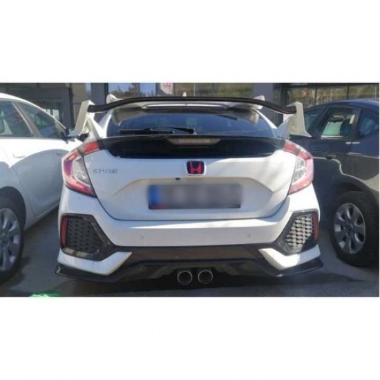 Honda Civic Fc5 Arka Logo Smoke 2016-2020