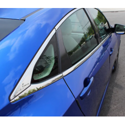 Honda Civic fc5 Cam Kenar Krom Çerçevesi Çıtası Nikejal 2016+