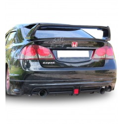 Honda Civic Fd6 Bagaj Üstü 4 Parça Yüksek Spoiler / Spoyler
