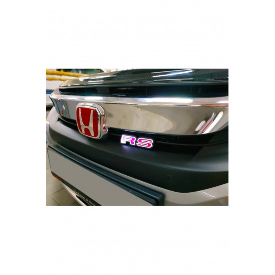 Honda Civic Işıklı Rs Logo