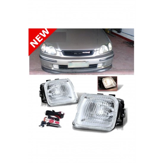 Honda Civic Sis Farı Sis Lambası Sağ Sol Set 1996 / 1998