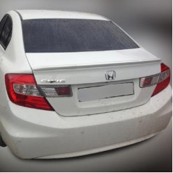 Honda Civic Uyumlu 2012-2016 Pianoblack İnce Anatomik Spoiler