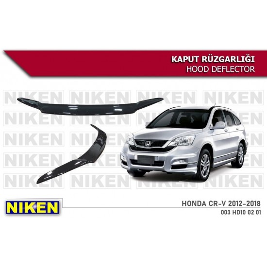 Honda Crv Kaput Rüzgarlığı Koruyucu 2012-2018 Arası