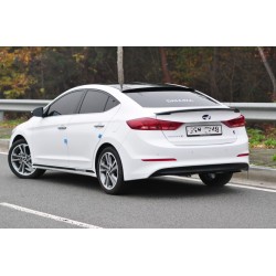 Hyundai Elantra 2016 - 2019 Cam Üstü Spoiler - Spoyler Boyasız