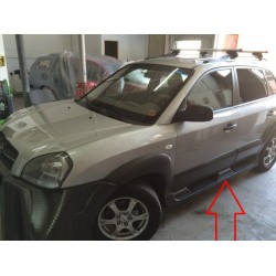 Hyundaı Tucson 2004 - 2012 Oem Siyah Yan Basamak
