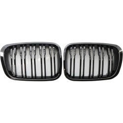 Karva Bmw E46 2002-2004 Çift Çizgi M Panjur Böbrek