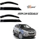 Krom cam rüzgarlığı Hyundai IX35 2010-2017/ CARU412