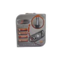Led Xenon Led Far ampulü 6000Kelvin 11600 Lümen 12V H1