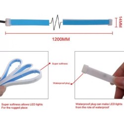 Leonpart Işıklı Kayar LED Bagaj Altı Renkli Animasyonlu