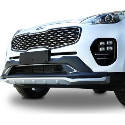 Leonpart Kia Sportage Ön ve Arka Koruma Difüzör 2016 -2019 Çift Çıkış Egzoz