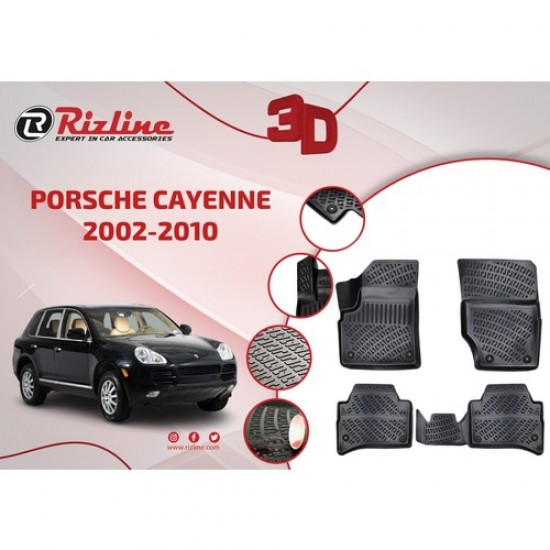 Leonpart Porsche Cayenne 2002-2010 3D Paspas