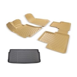 Leonpart R-Line Volvo XC90 2016 Sonrası Bej 3D Havuzlu Paspas+Bagaj Havuzu (7 Koltuklu Model) Leonpart R-Line Volvo XC90 2016 Sonrası Bej 3D Havuzlu Paspas+Bagaj Havuzu (7 Koltuklu Model)