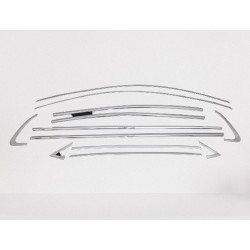 Leonpart Seat Leon 2013-2019 12 Parça Krom Cam Çıtası Paslanmaz Çelik