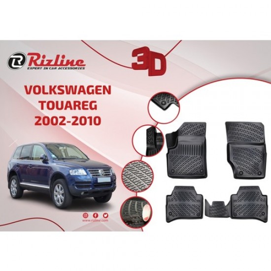 Leonpart Volkswagen Touareg 2002-2010 3D Paspas