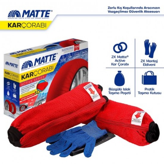 Matte Kar Çorabı - Classıc Series