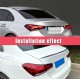 Mercedes A200L  2017+Piano Black Spoiler