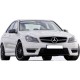 Mercedes C Class W204 2012 - 2014 Makyajlı C63 Amg Body Kit (Plastik)