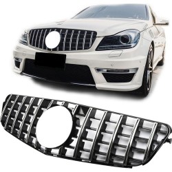 Mercedes C Serisi W204 Gtr Panjur Krom-Siyah 2008-2014 (Logosuz) Mercedes C Serisi W204 Gtr Panjur Krom-Siyah 2008-2014 (Logosuz)