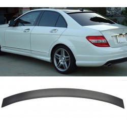 Mercedes W204 Cam Üstü Spoiler Boyalı Pianoblack 2007 / 2014 C180