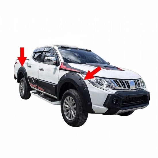 Mitsubishi L200 Mat Siyah Dodik 2015-2020