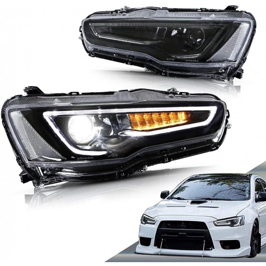 Mıtsubishi Lancer Uyumlu Led Far 2008+