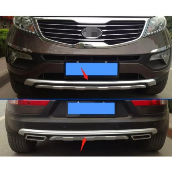 MKG Kia Sportage Ön Arka Tampon Koruma Difüzör 2012 - 2015 Ithal