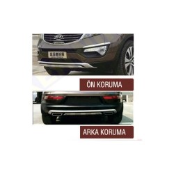 Niken Kia Sportage R Difüzör Ön Arka Tampon Koruma Seti 2010-2015