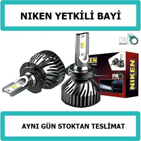 NİKEN PRO LED XENON FAR AMPUL H1 H3 H4 H7 H8 H9 H11 H15 H16 9005