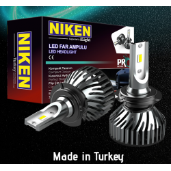NİKEN PRO LED XENON FAR AMPUL H1 H3 H4 H7 H8 H9 H11 H15 H16 9005