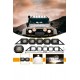 Off Road Gömme Beyaz 5li Sis Lambası 12-24 Volt Uyumlu