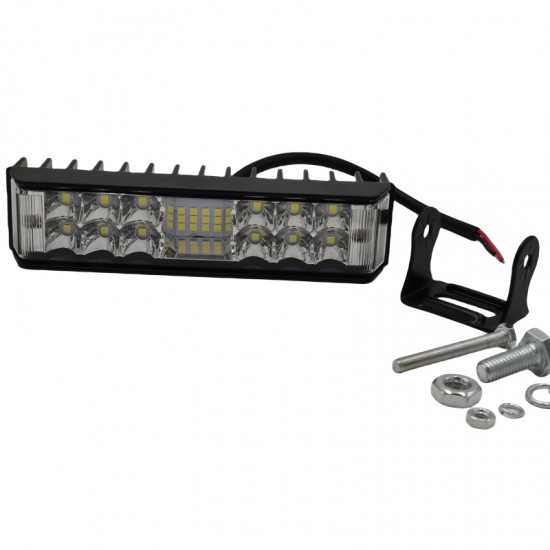 Space Offroad sis lambası turuncu-beyaz çakarlı  34 led 20w 12-30v adet/ LASS296-1