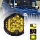 Offroad sis lambası led cree 75W sarı adet 12-32V 5 inç/ LASS286