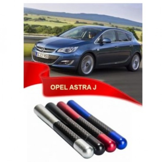 Opel Astra J Uyumlu Karbon Desenli Çubuk Metal Radyo Anteni