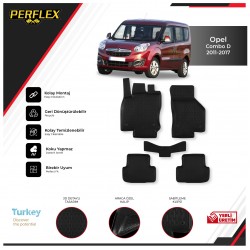 Opel Combo D 2011-2017 3D Havuzlu Paspas